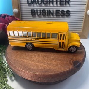 Yellow School Bus Toy